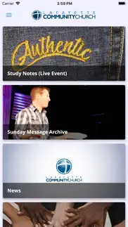 lafayette community church iphone screenshot 1