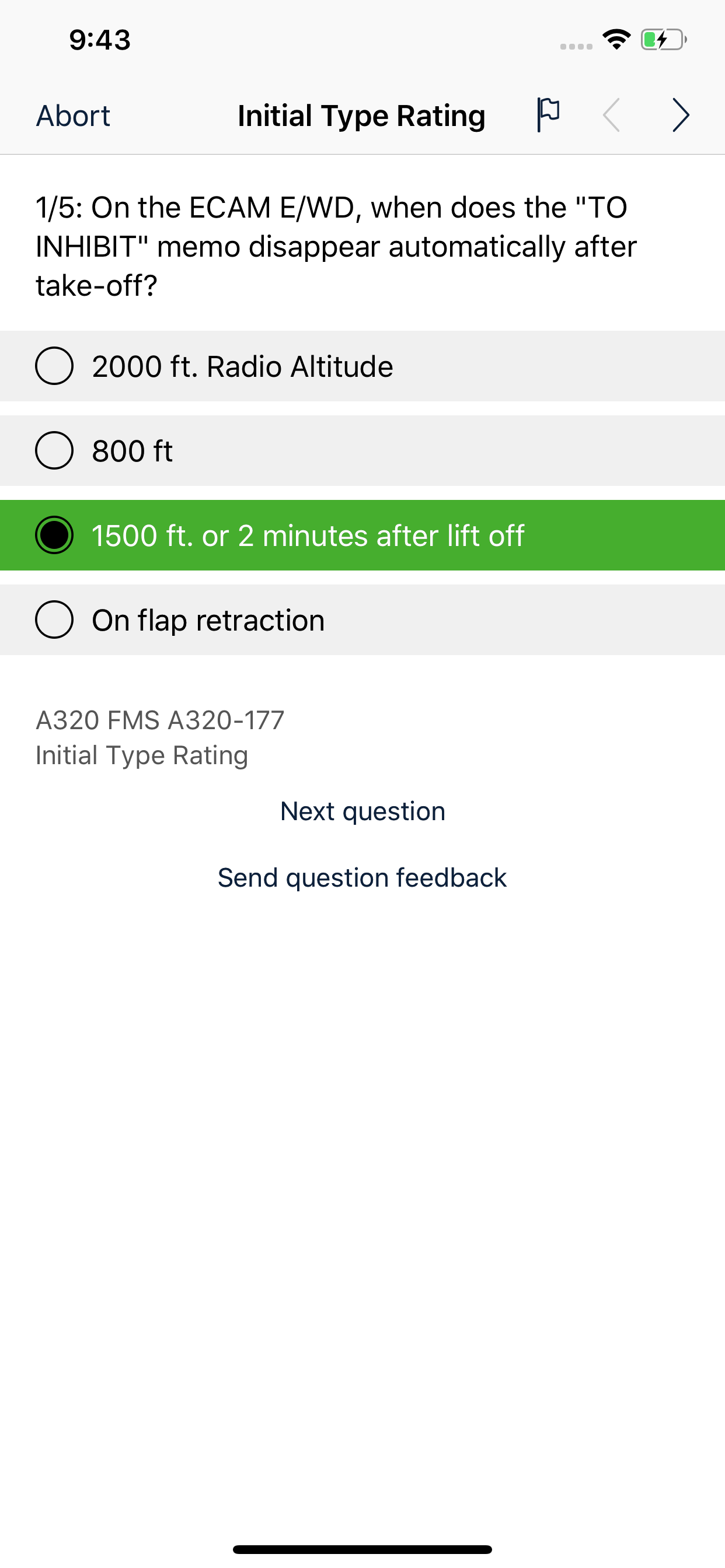 Airbus A320 Exam Preparation
