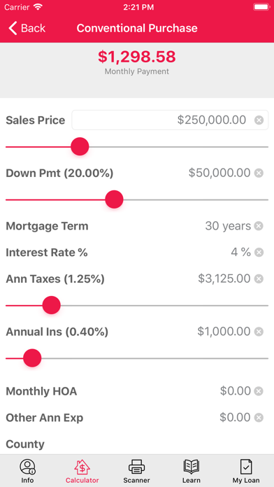 Mortgage Express Screenshot