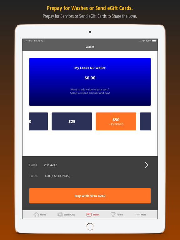 Looks Nu Car Wash iPad screenshot 4 - Business app