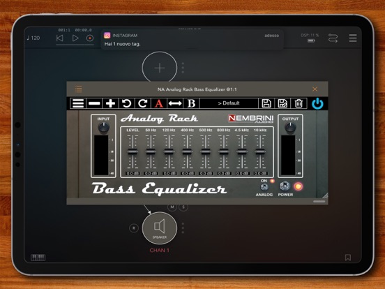 Screenshot #5 pour Analog Rack Bass Equalizer