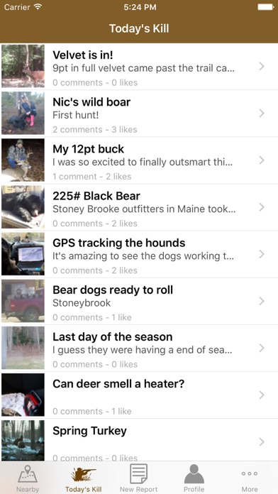 How to cancel & delete Hunt iReports from iphone & ipad 1