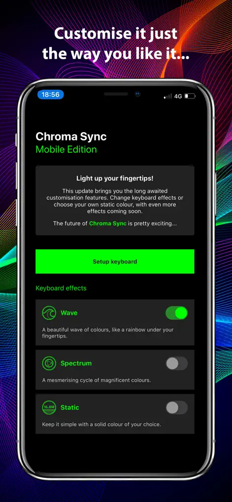 Chroma Sync - RGB Keyboard - Utilities App | MWM