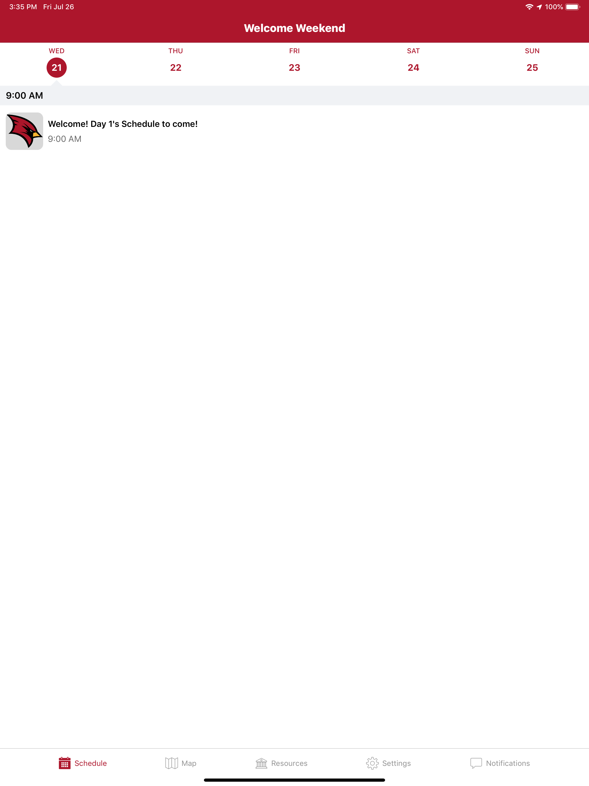 SVSU Events screenshot 4