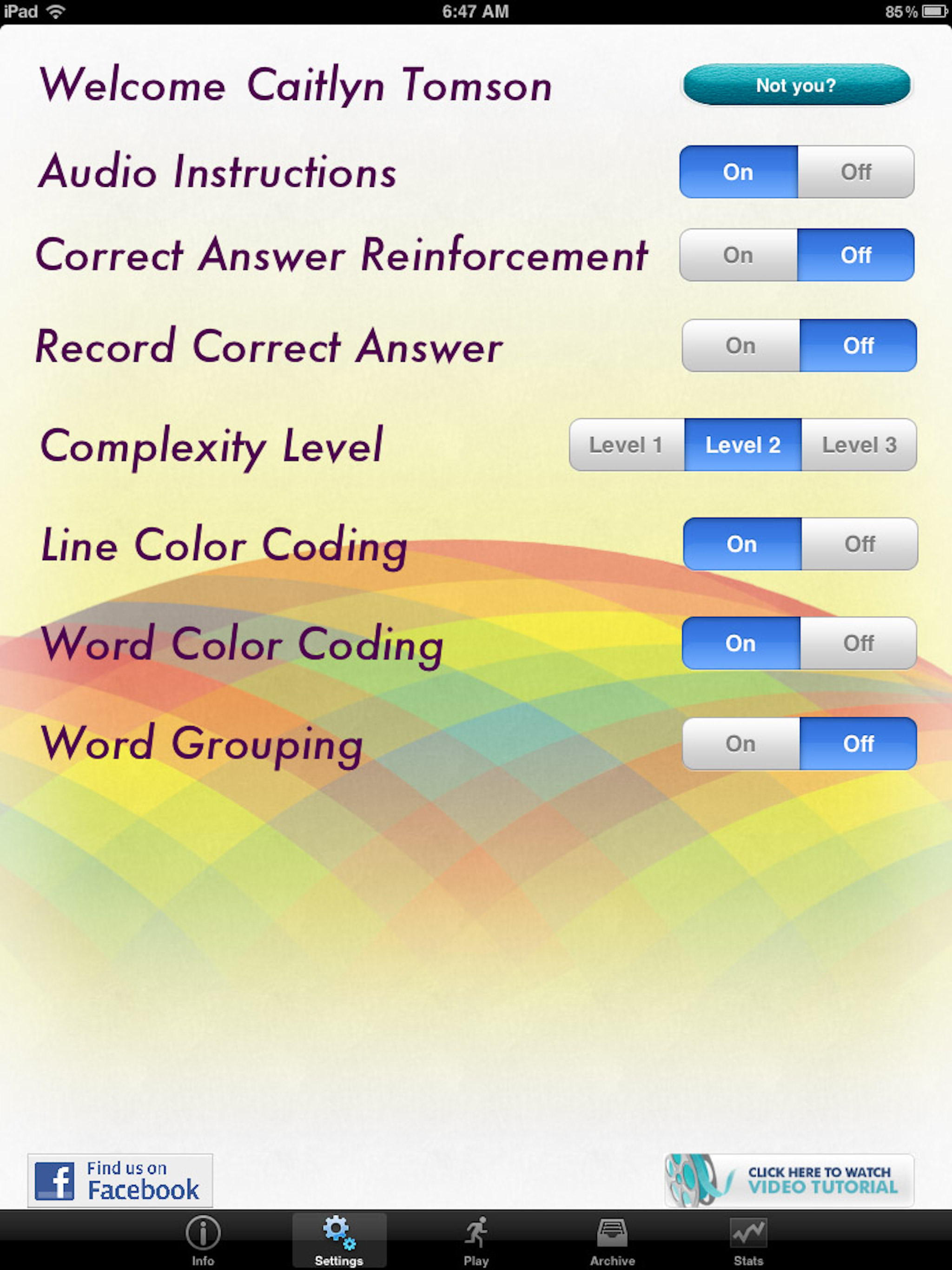 Rainbow Sentences screenshot 10