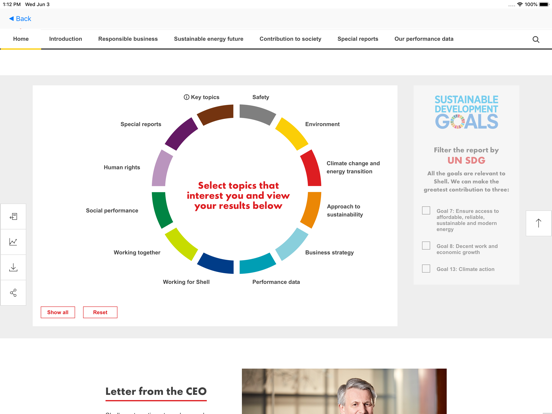 Screenshot #4 pour Shell Sustainability Report