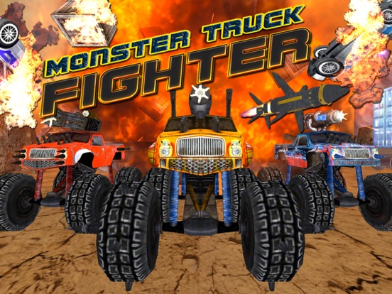 Screenshot #4 pour Crazy Monster Truck Fighter 3D