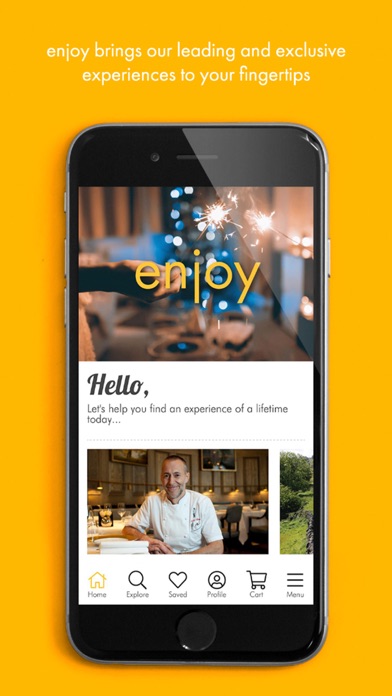 enjoy app screenshot