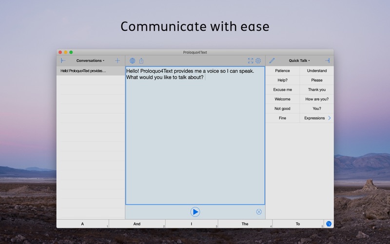 proloquo4text iphone screenshot 1