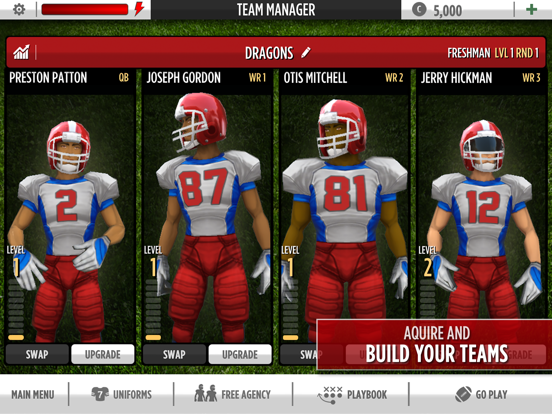 Kaepernick Football iPad screenshot 4 - Games app