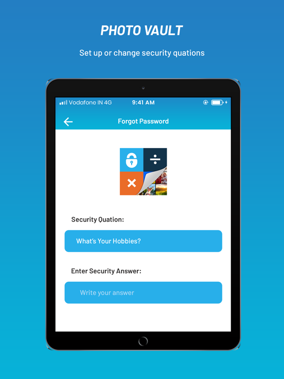 Private Vault : Photo & Video iPad screenshot