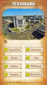 texarkana travel guide iphone screenshot 2