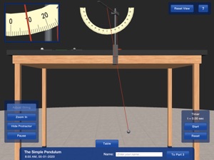 PP+ Motion of a Pendulum screenshot #1 for iPad