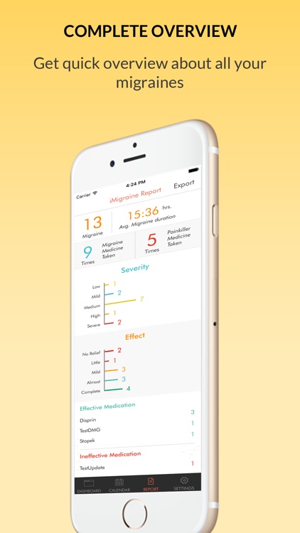 iMigraine - migraine tracker screenshot-3