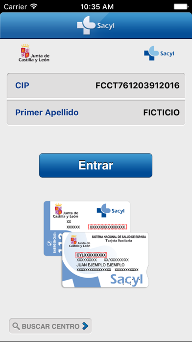 SACYL CONECTA Screenshot