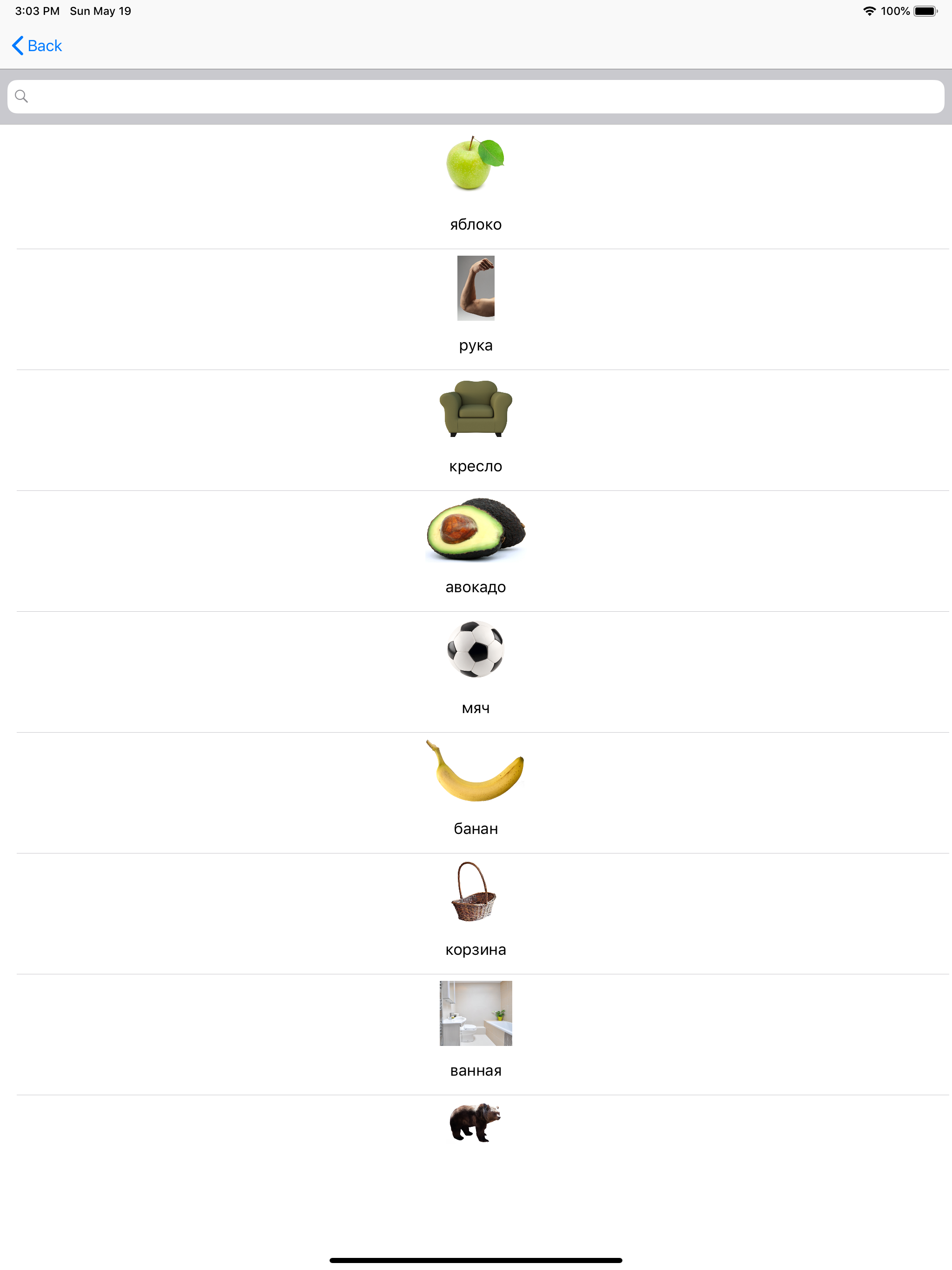 Russian Words (nouns)