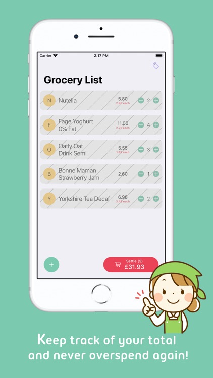 Mindy : Grocery List screenshot-3