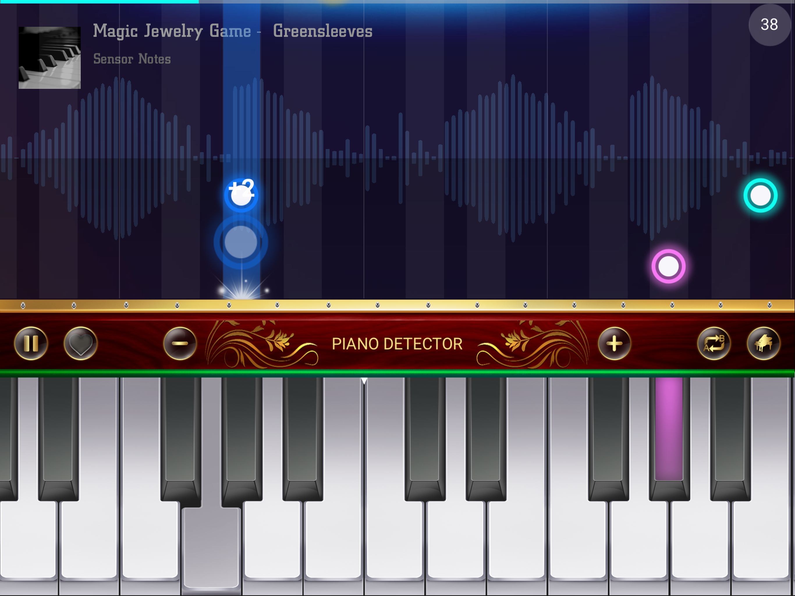 Piano Detector
