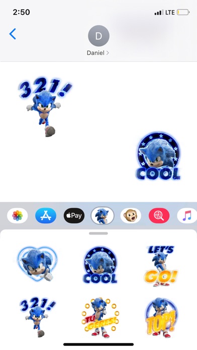 Screenshot #3 pour Sonic Le Film - Stickers