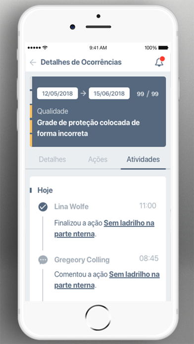 Ocorrências screenshot 4