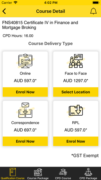 AAMC Training Group Screenshot