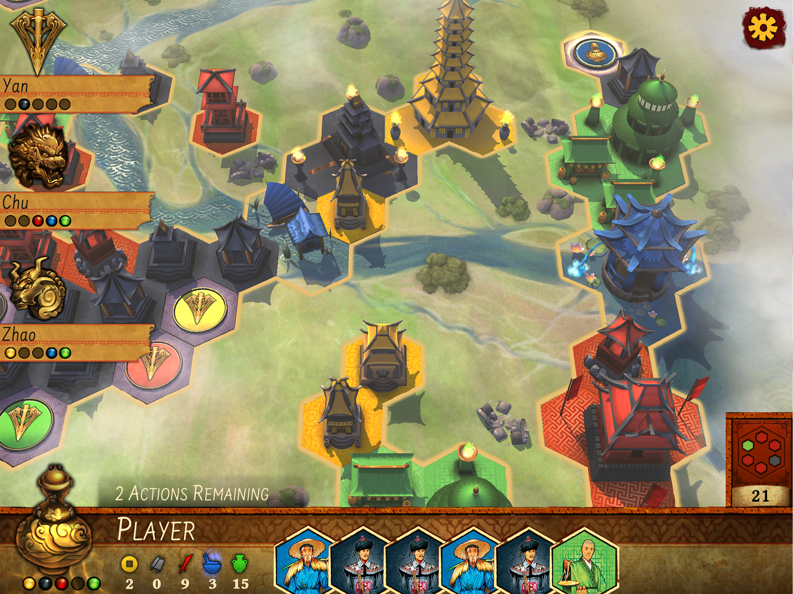 Reiner Knizia Yellow & Yangtze