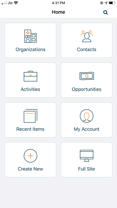 hc1 CRM iPhone screenshot 2 - Business app