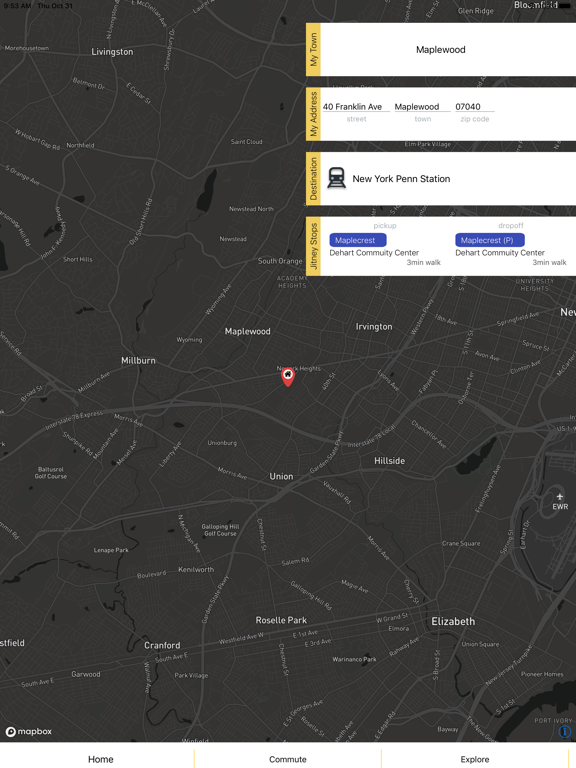 Jitneys iPad screenshot 4 - Travel app