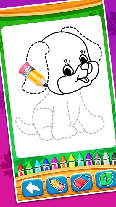 Screenshot #1 pour Coloring And Drawing Animals
