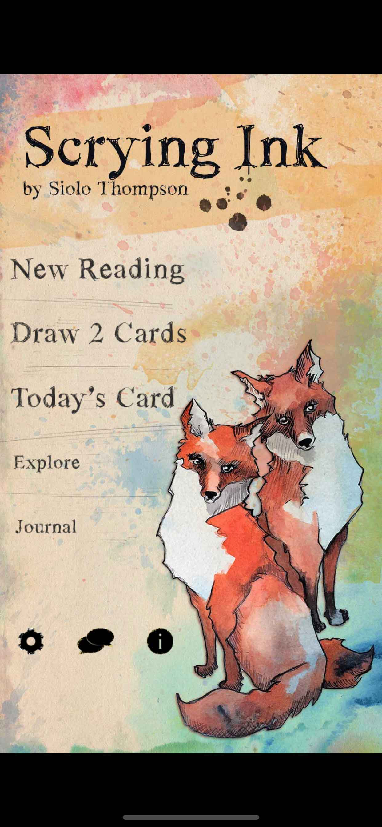 Scrying Ink Lenormand