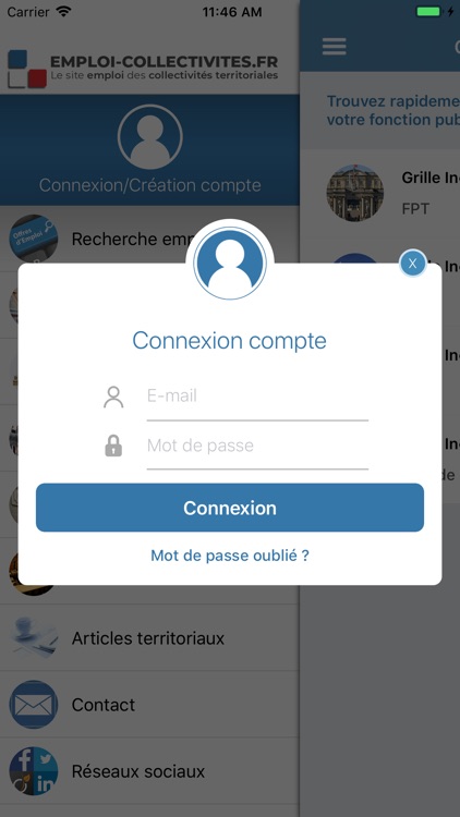 Emploi Collectivites screenshot-3