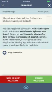 jagd-lern app iphone screenshot 2