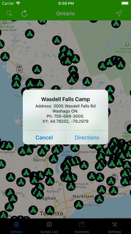 Ontario – Camps & RV Parks screenshot-4