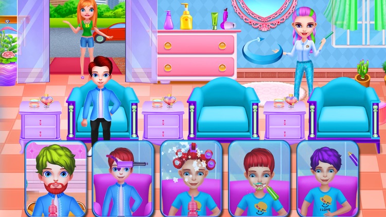 Hair Salon - Girl Game screenshot-4