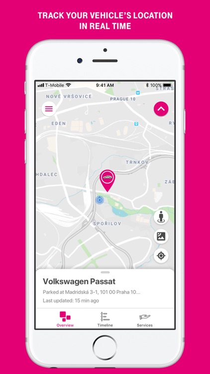 Chytré auto for T-Mobile