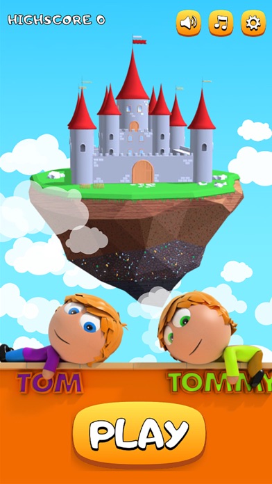 Tom & Tommy - Sky Jump Screenshot 1