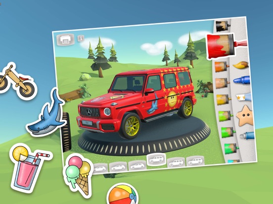 Screenshot #5 pour Kids Car Designer