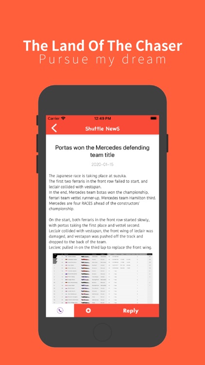 The Land Of The Chaser