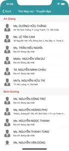 Danh Bạ Hội Thánh screenshot #9 for iPhone