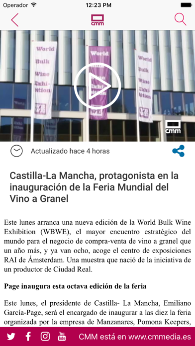CMM: Castilla-La Mancha Media screenshot 2