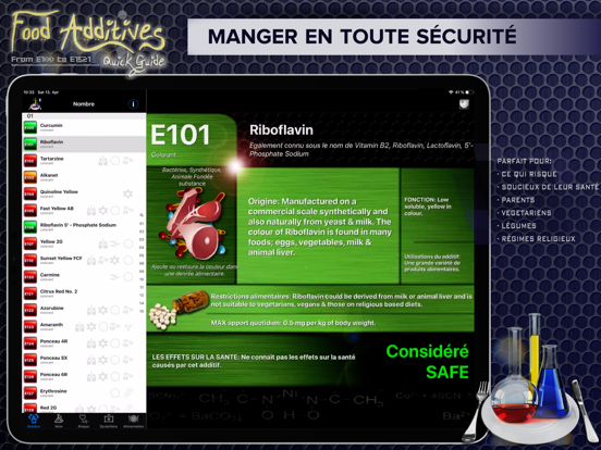 Screenshot #4 pour Additifs Alimentaires 2