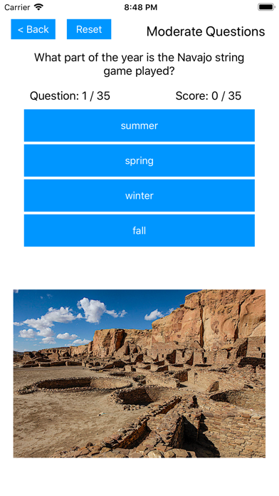 Navajo Quiz Game Application screenshot 4