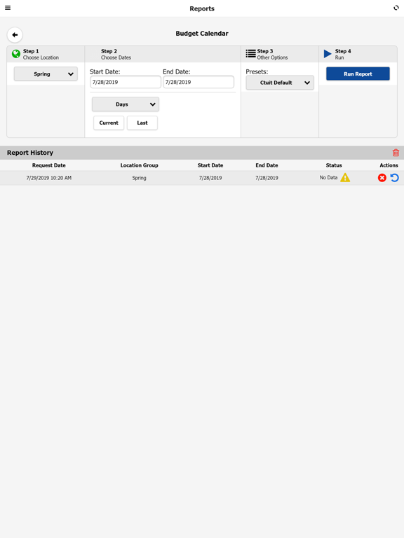 Radar On The Fly iPad screenshot 4 - Business app