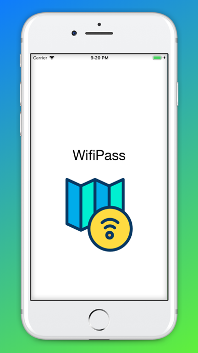 WifiPass Map Screenshot