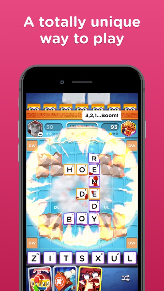 #4. Word Domination: PvP Word Game (iOS) 由: MAG Interactive