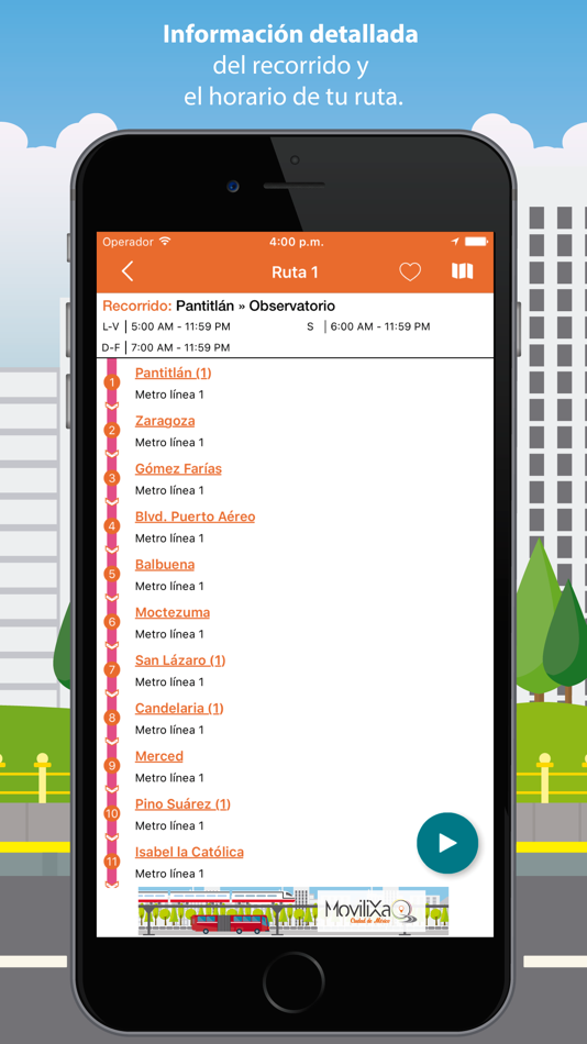 #4. Rutas CDMX (iOS) Podle: MoviliXa SAS