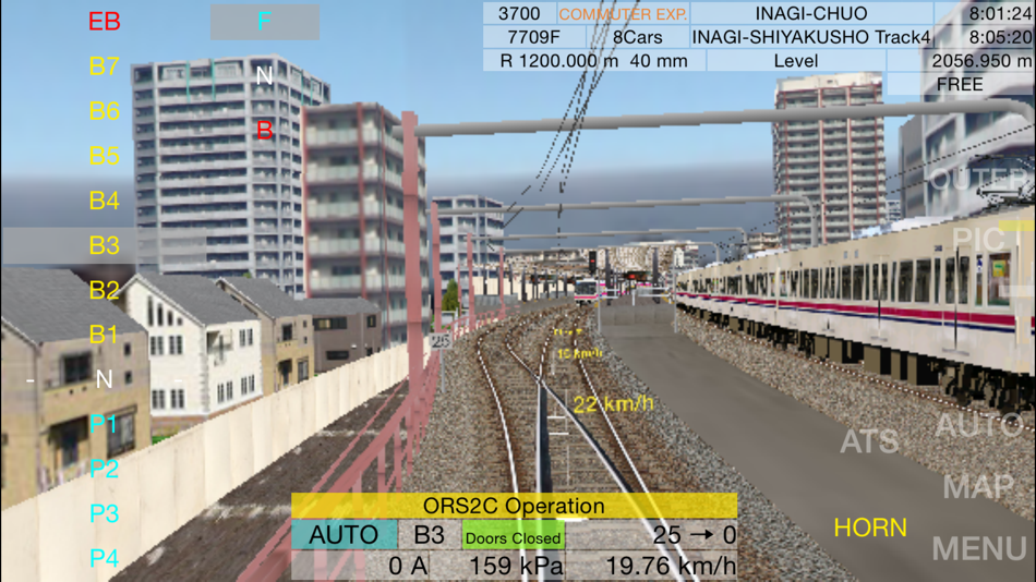 #3. Train Drive ATS 2 (iOS) Podle: Takahiro Ito