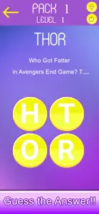 Movies Words Trivia Puzzle screenshot #2 for iPhone