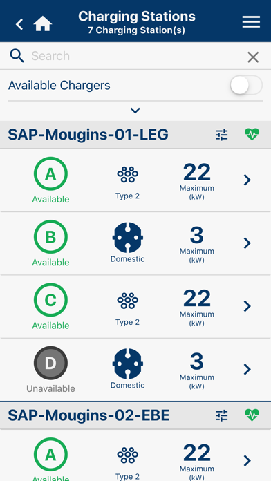 Open e-Mobility Screenshot