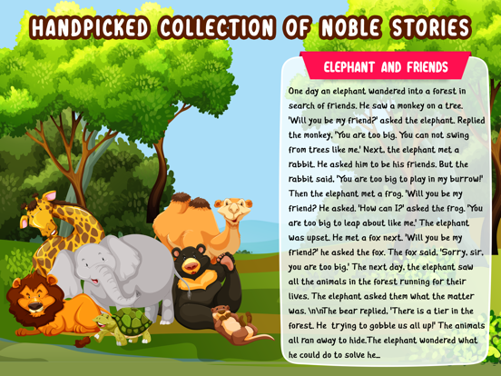 Best Moral Stories in English iPad screenshot 5 - Entertainment app
